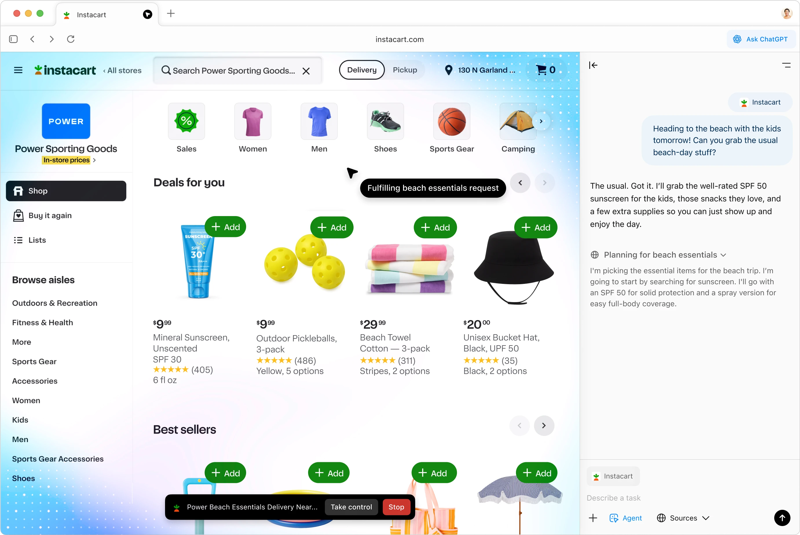 Agents at work inside Atlas